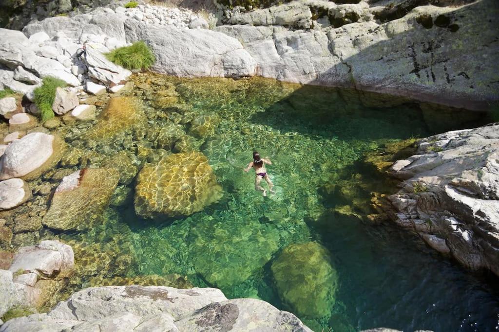 Casa Rural En Candeleda Con Piscina Y Un Maravilloso Jardin Bagian luar foto