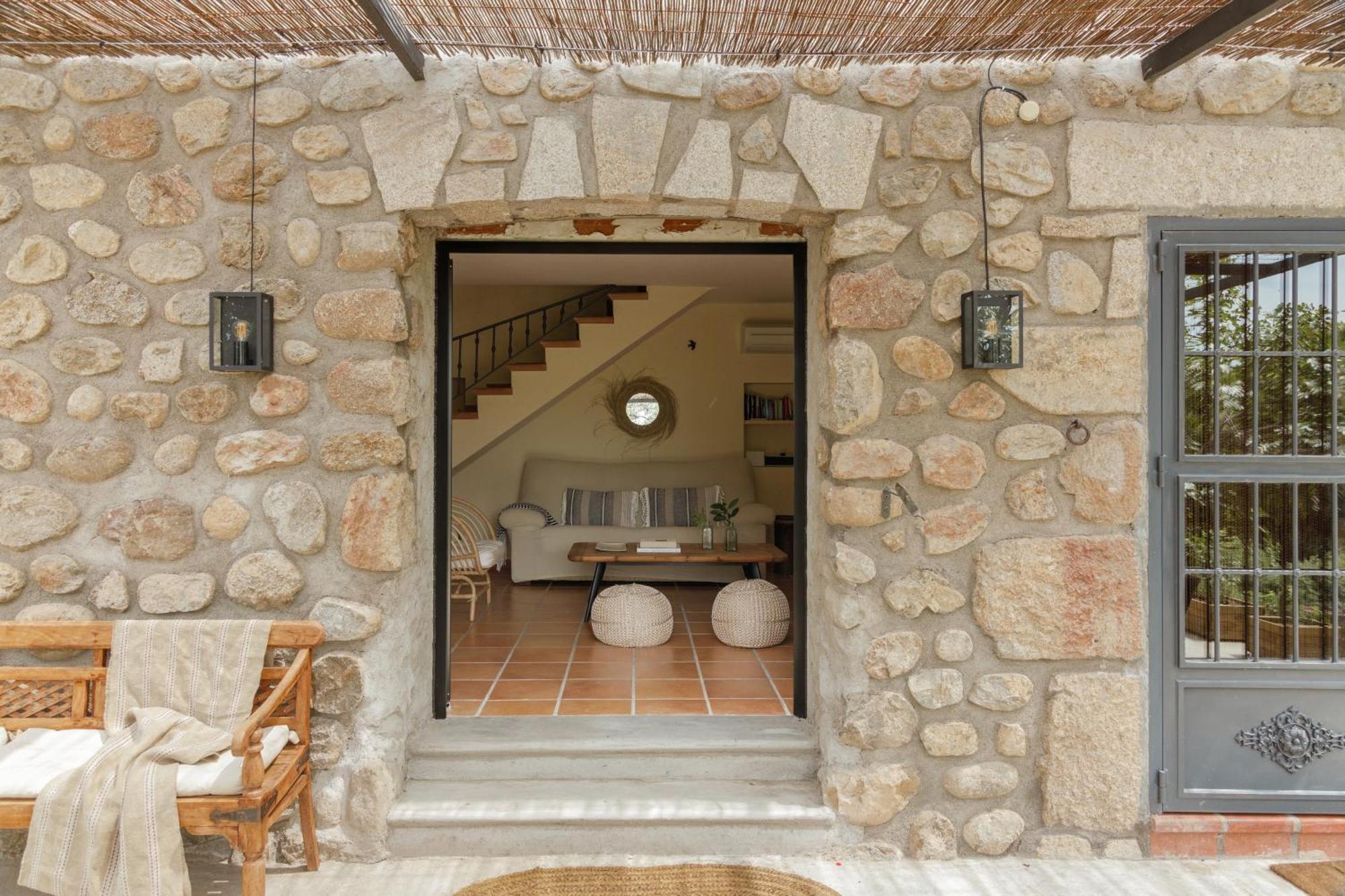 Casa Rural En Candeleda Con Piscina Y Un Maravilloso Jardin Bagian luar foto